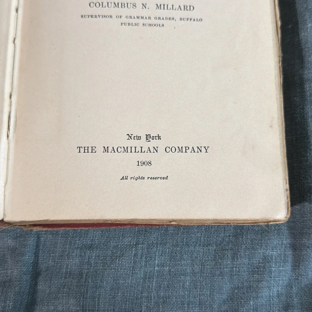 The Wonderful House That Jack Has 1908 Antique Book C.N. Millard Physiology HC